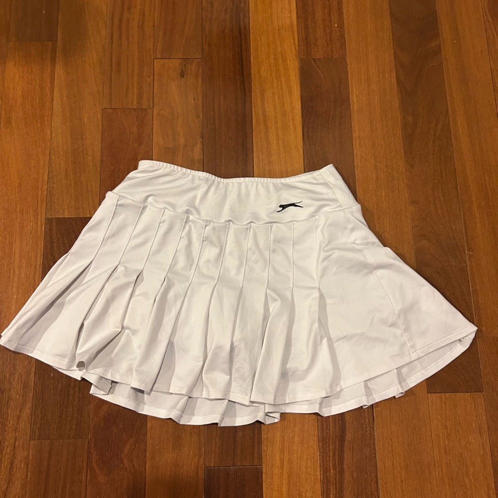 SLAZENGER Womens White Tennis Skirt Skorts - Sz XS